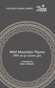 Wild Mountain Thyme SSATBB choral sheet music cover Thumbnail